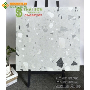 Gạch terrazzo lát nền phòng khách 60x60 ấn độ