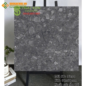 Gạch terrazzo 60x60 lát nền quán cafe cao cấp