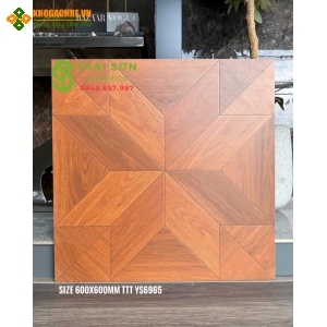 Gạch lát nền 60x60 trung quốc họa tiết vân gỗ đẹp