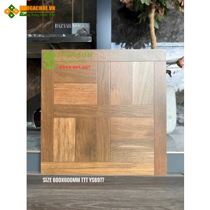 Gạch vân giả gỗ 60x60 trung quốc hoa văn đẹp