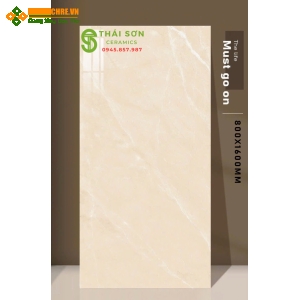 Gạch ấn độ 80x160 lát nền màu kem vàng bóng kiếng
