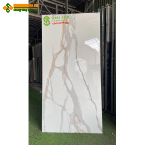 Gạch ốp tường vân đá 80x160 bóng kiếng