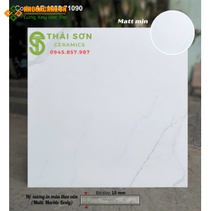 Gạch lát nền 80x80 apodio babyskin vân mây trắng