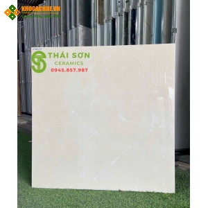 Gạch 80x80 VID màu kem lát nền bóng kiếng