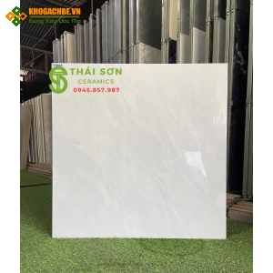 Gạch 80x80 phương nam bóng kiếng màu xám trắng