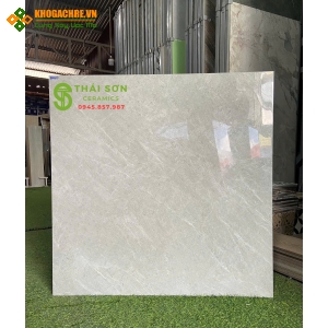 Gạch toko bóng kính 80x80 lát nền nhà màu xám