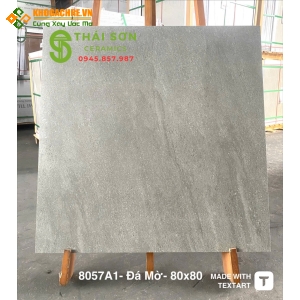 Gạch lát nền vân xám đá mờ 80x80 á mỹ giá rẻ 