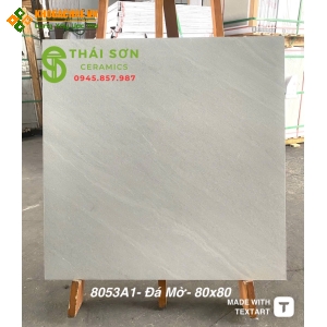 Gạch á mỹ 80x80 đá mờ lát nền phòng khách đẹp