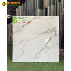 Gạch 80x80 catalan xmart bóng kiếng lát nền phòng khách