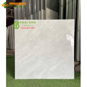 Gạch lát nền cmc 80x80 bóng kiếng vân mây xám