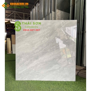 Gạch lát nền cmc 80x80 bóng kiếng màu xám giá rẻ