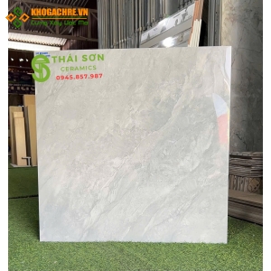Gạch 80x80 takao bóng kính lát nền màu xám vân đá 
