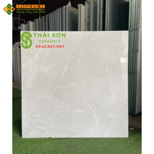 Gạch lát nền 120x120 ấn độ bóng kiếng màu xám vân