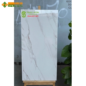 Gạch ốp tường 60x120 trắng vân đá ấn độ