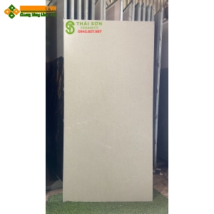 Gạch matt mờ vân kem vàng 80x160 ấn độ cao cấp