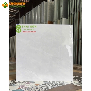 Gạch 80x80 bóng kiếng cmc lát nền màu xám nhạt