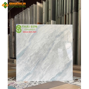Gạch 80x80 bóng kiếng hà thanh lát nền màu xám xanh vân đá