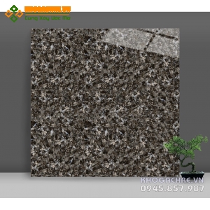 Gạch dán tường bóng kiếng 80×80 vân hoa cương