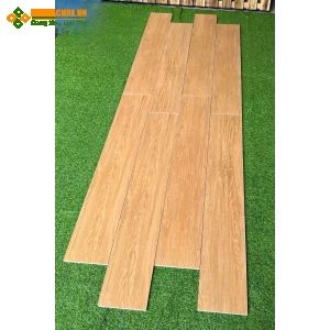Gạch ốp phòng tắm 20x120 thanh gỗ cao cấp