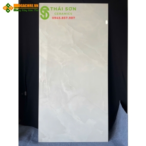 Gạch 80x160 bóng kiếng màu xám vân đá nhập khẩu