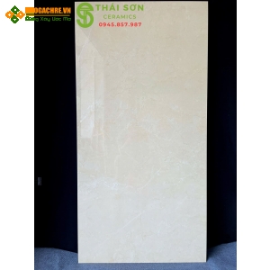 Gạch 80x160 bóng kiếng ấn độ màu vàng kem cao cấp