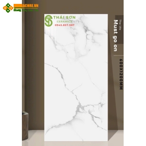 Gạch lát nền 60x120 ấn độ bóng kiếng trắng vân mây giá tốt