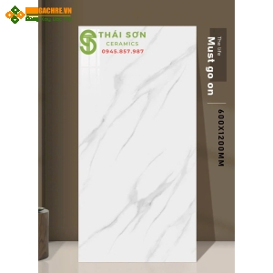 Gạch lát nền 60x120 ấn độ bóng kiếng trắng vân mới nhất