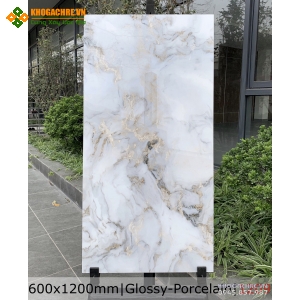 Gạch bóng kiếng catalan 60×120 lát nền vân marble sang chảnh