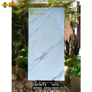 Gạch ấn độ trắng vân lát nền 80x160 siêu bóng