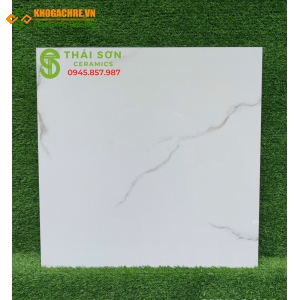 Gạch ấn độ 80x80 bóng kiếng màu trắng vân giá rẻ
