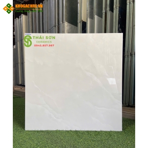 Gạch lát nền 80x80 catalan xsmart màu xám bóng kiếng
