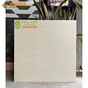 Gạch lát nền chống trơn 80x80 vân vàng kem