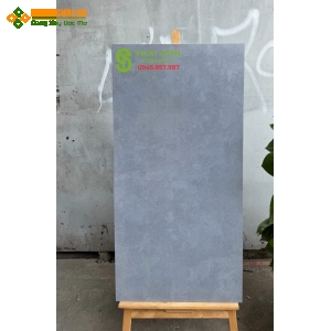 Gạch lát nền ấn độ 60x120 matt mờ vân xám đậm