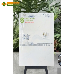 Gạch ốp tường 30x60 bóng kiếng trắng mây nhẹ