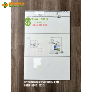 Gạch vân mây bóng kiếng ốp tường 30x60