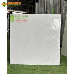 Gạch takao 80x80 bóng kiếng lát nền xám nhạt