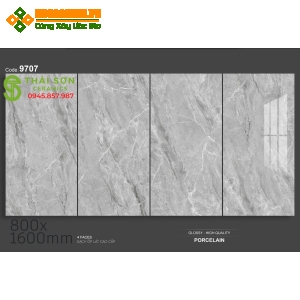 Gạch màu xám bóng kiếng 80x160 tasa cao cấp