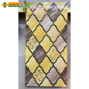 Gạch trung quốc 30x60 khắc kim vàng cao cấp