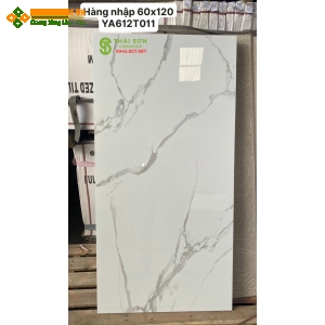 Gạch bóng kiếng trắng mây 60x120 nhập khẩu ốp lát đẹp