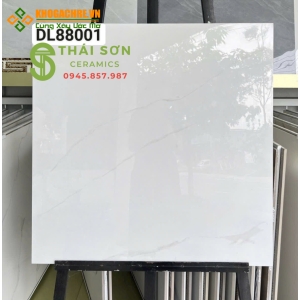 Gạch trung quốc 80x80 lát nền màu trắng mây