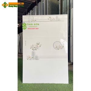 Gạch vitto 30x60 bóng kiếng màu trắng trơn 