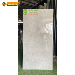 Gạch vito bóng kiếng 60x120 lát nền xám vân