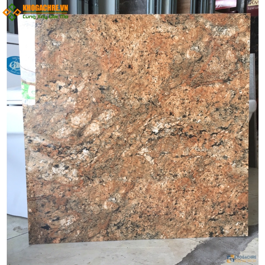 GẠCH ĐÁ BÓNG KIẾNG 60×60 ỐP MẶT TIỀN NHÀ PHỐ TẠI BÌNH THẠNH