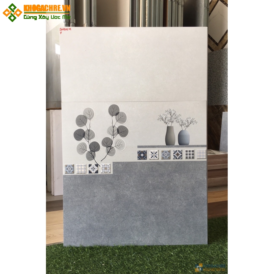 GẠCH ỐP TƯỜNG CAO CẤP 30×60 MÀU XÁM GIÁ GIAO TẠI NHÀ BÈ