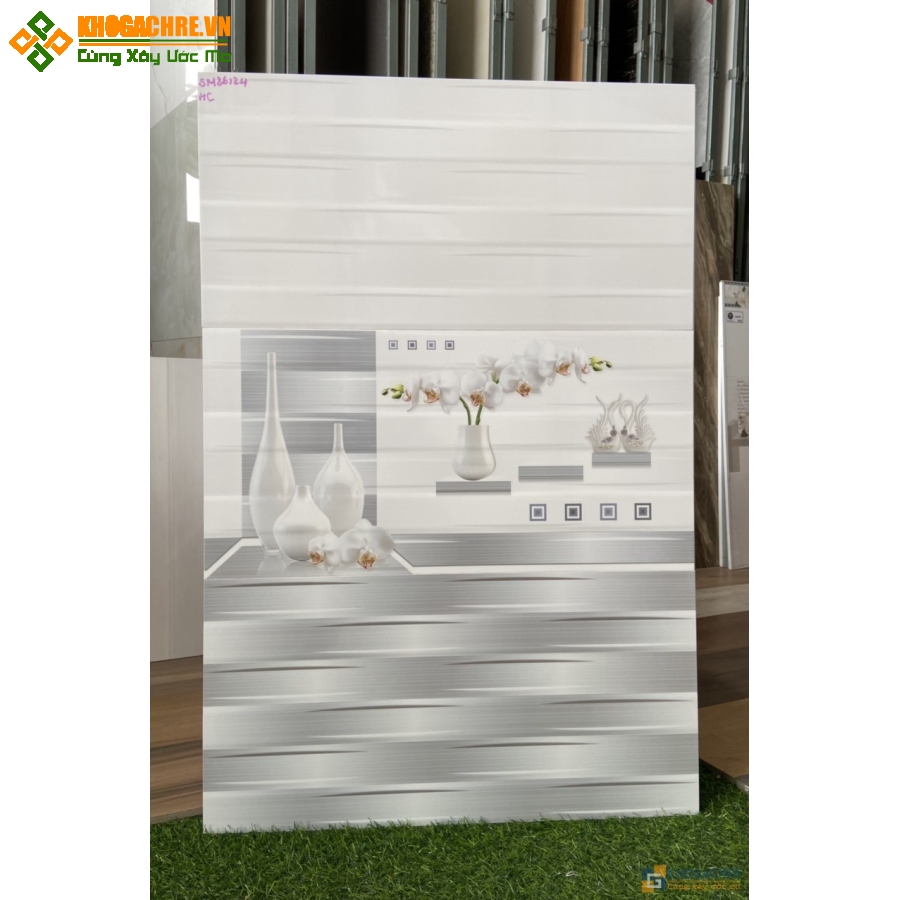 GẠCH ỐP TƯỜNG 30×60 VÂN XÁM ỐP NHÀ BẾP ĐẸP TẠI QUẬN 3