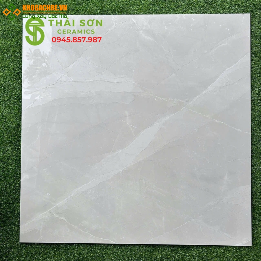 Gạch lát nền 100x100 vân đá màu xám cao cấp