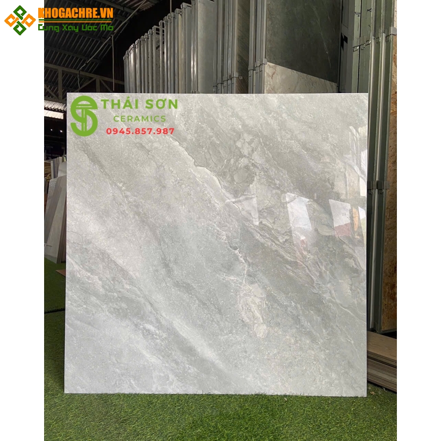 Gạch cmc 100x100 bóng kiếng lát nền phòng khách