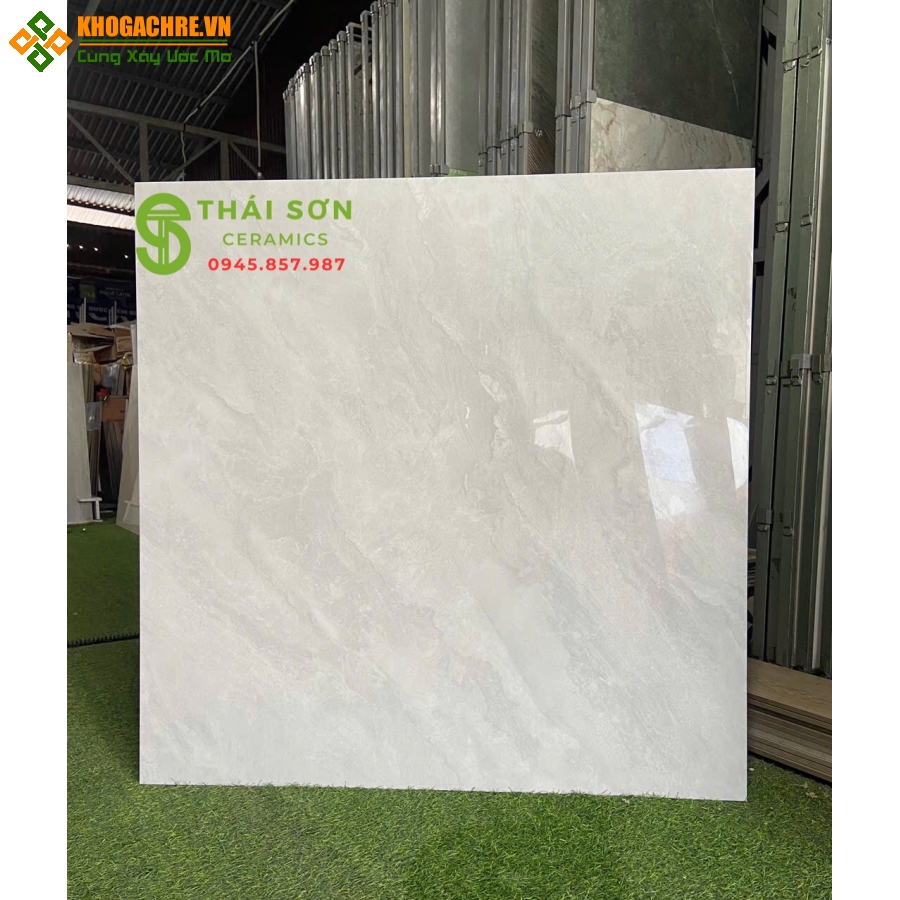 Gạch cmc 100x100 bóng kiếng lát nền nhà phố 