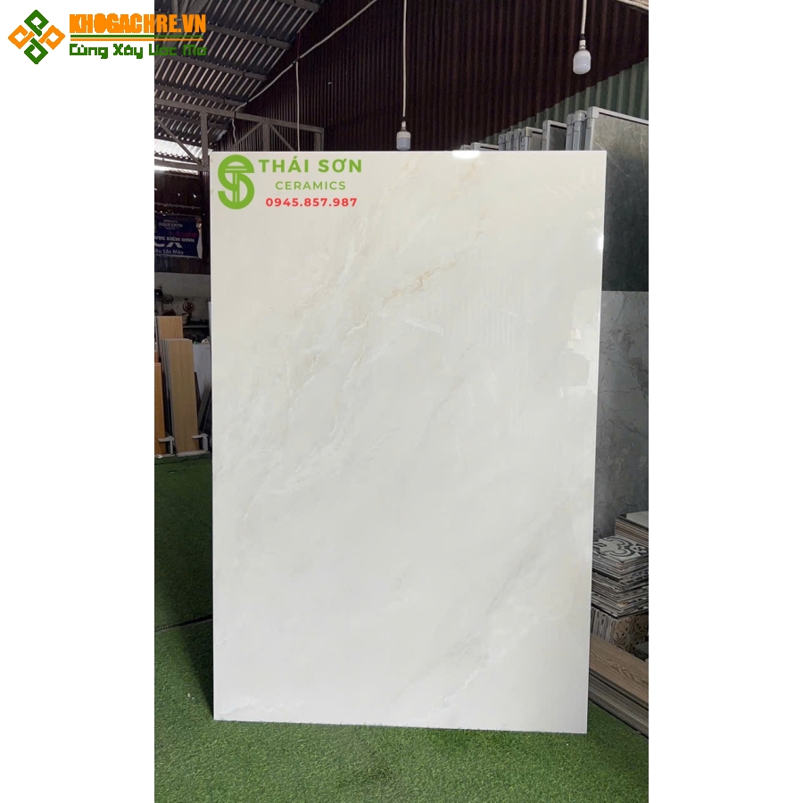 Gạch 120x180 siêu bóng ấn độ xám Tivan Grey