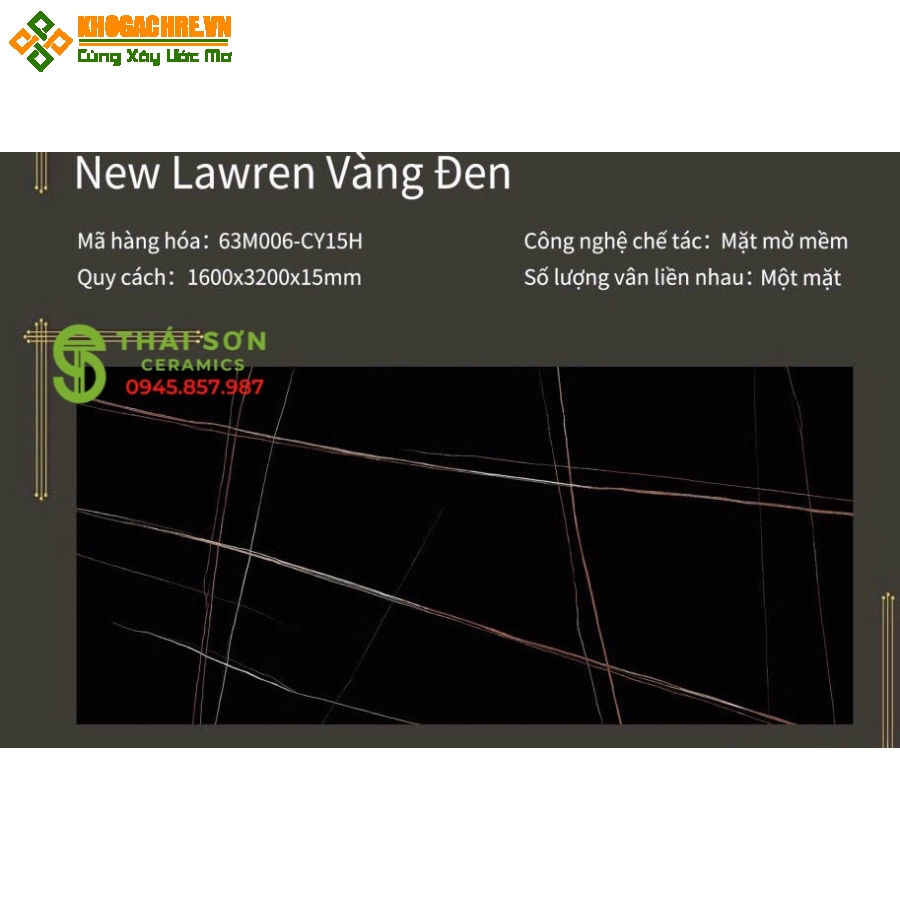Gạch trung quốc 1600x3200 cao cấp vân vàng đen